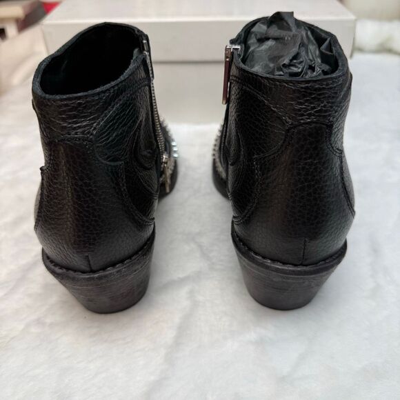 ALEXANDER MCQUEEN Star and moon studded booties size 37 - Picture 5 of 14